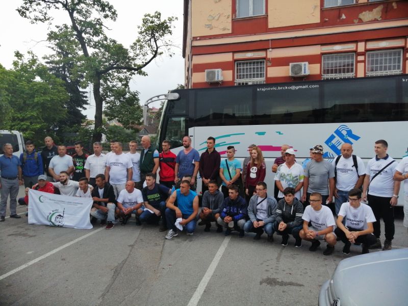 Iz Brčko distrikta BiH krenula grupa učesnika Marša mira